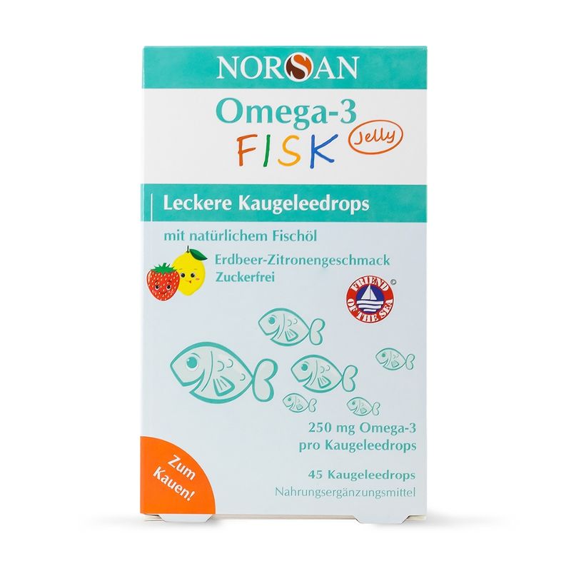 NORSAN  NORSAN Omega-3 FISK Jelly - Produktbild