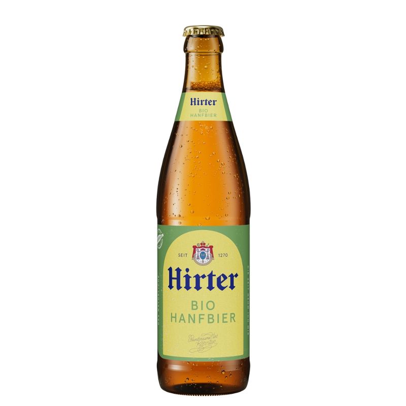 Hirterbier HirterBiohanfbier Kiste 20x0,5lt MW - Produktbild
