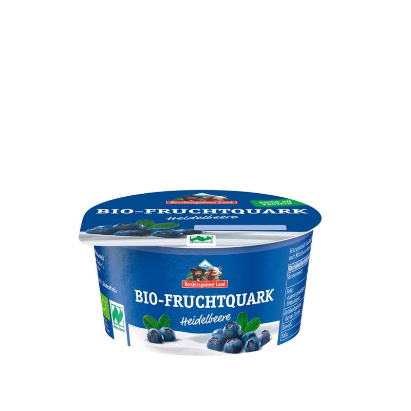 Berchtesgadener Land Bio Bio-Fruchtquark Heidelbeere 20% Fett NL - Produktbild