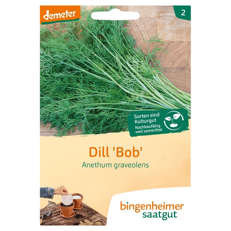 Bingenheimer Saatgut Dill Saatscheiben - Kräuter (Saatgut) - Produktbild
