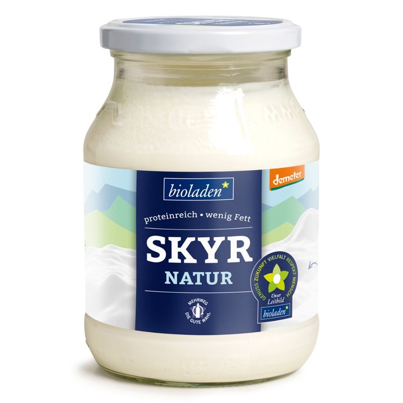 bioladen Skyr Natur im Glas - Produktbild