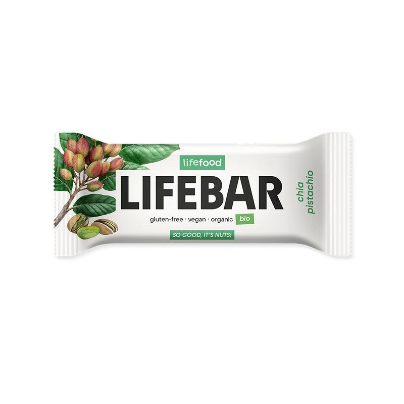 Lifefood  Lifefood Lifebar Superfoods Chia Pistachio Roh Bio - Produktbild