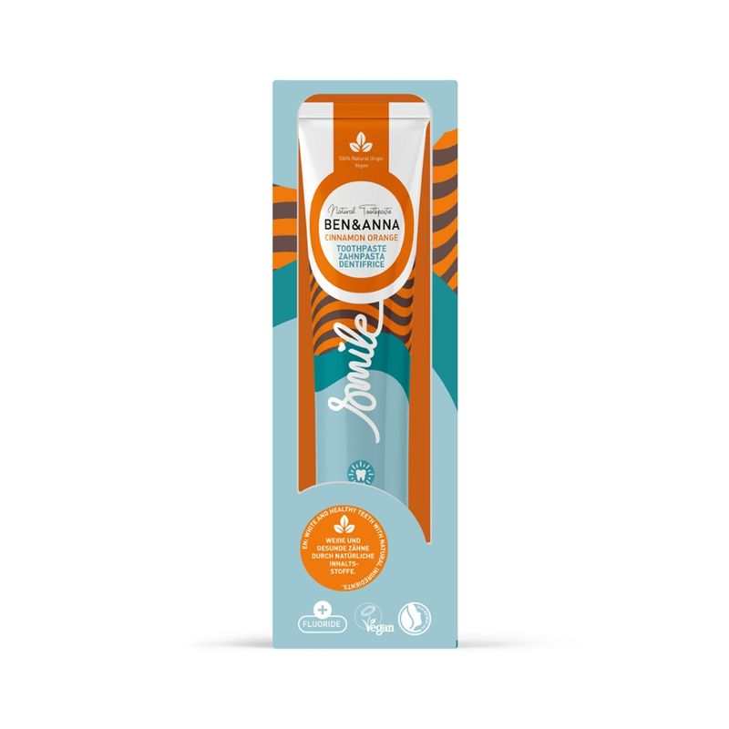 Ben&Anna Natural Care Ben&Anna Toothpaste "Cinnamon Orange" 75ml - Produktbild