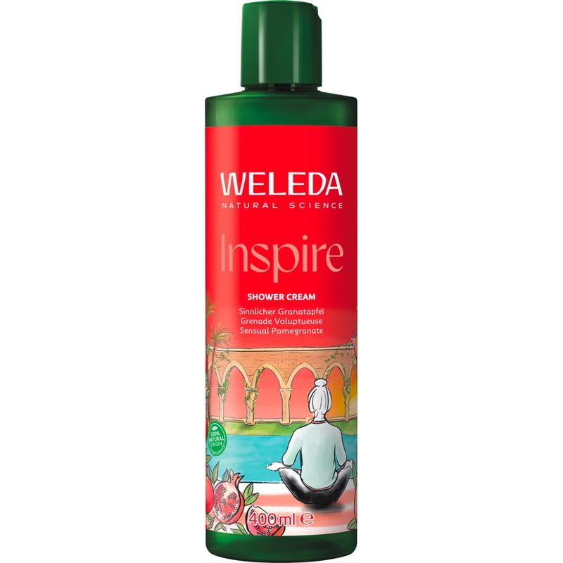 Weleda WELEDA Inspire Shower Cream Granatapfel - Produktbild