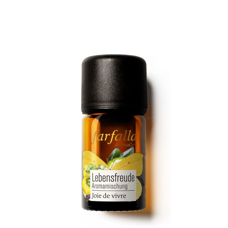 farfalla Lebensfreude, Bergamotte, Lebensfreude Aromamischung, 5ml - Produktbild