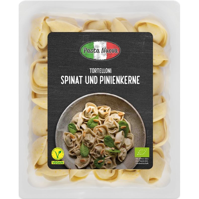 Pasta Nuova Frische Tortelloni mit Spinat und Pinienkernen - Produktbild