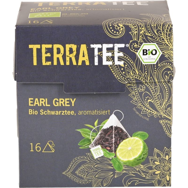 TERRATEE® Terra Tee Bio Schwarztee Earl Grey - Produktbild