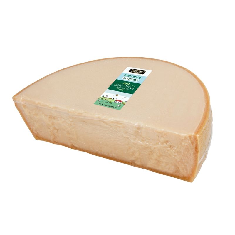 BIO Sant'Anna Parmigiano Reggiano DOP 30 Months 1/4 Wheel - Produktbild
