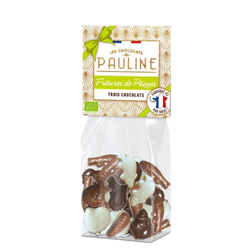 LES CHOCOLATS DE PAULINE 3 chocolates Easter chips - Produktbild