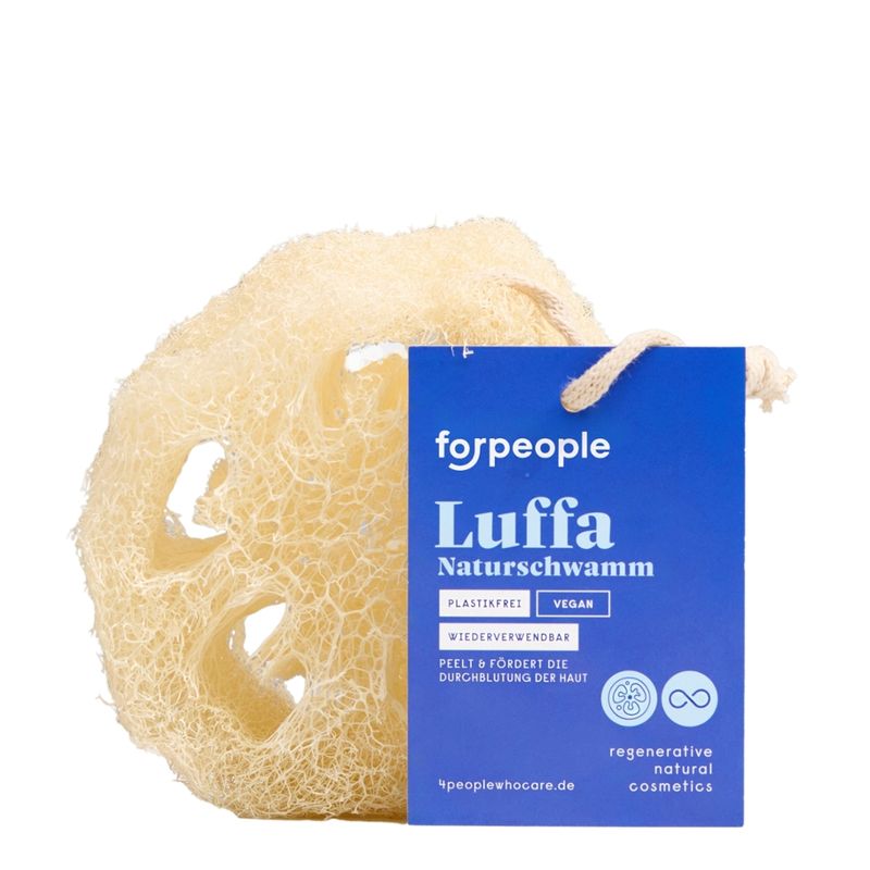 forpeople Luffaschwamm Dusch- und Badeschwamm - Produktbild