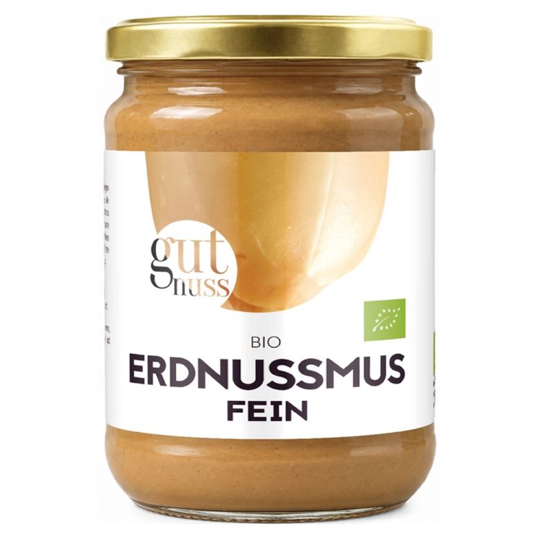 gutnuss Erdnussmus smooth - Produktbild