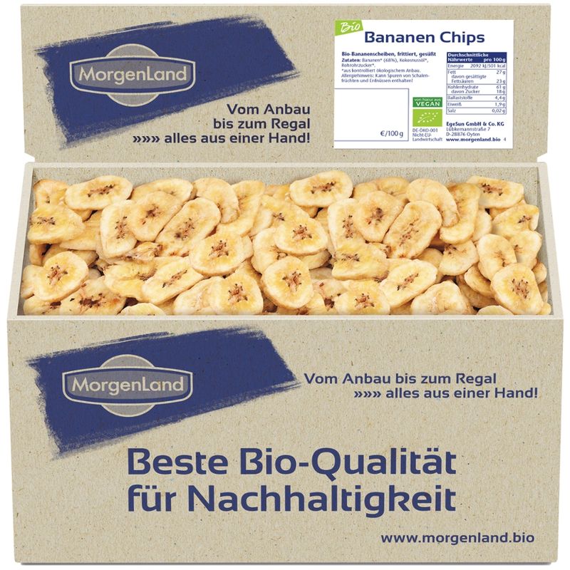MorgenLand Bananen Chips - Produktbild