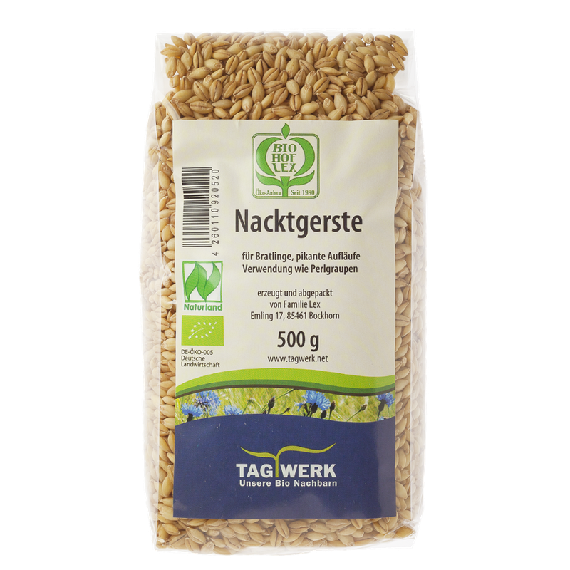 TAGWERK Nacktgerste Biohof Lex - Produktbild