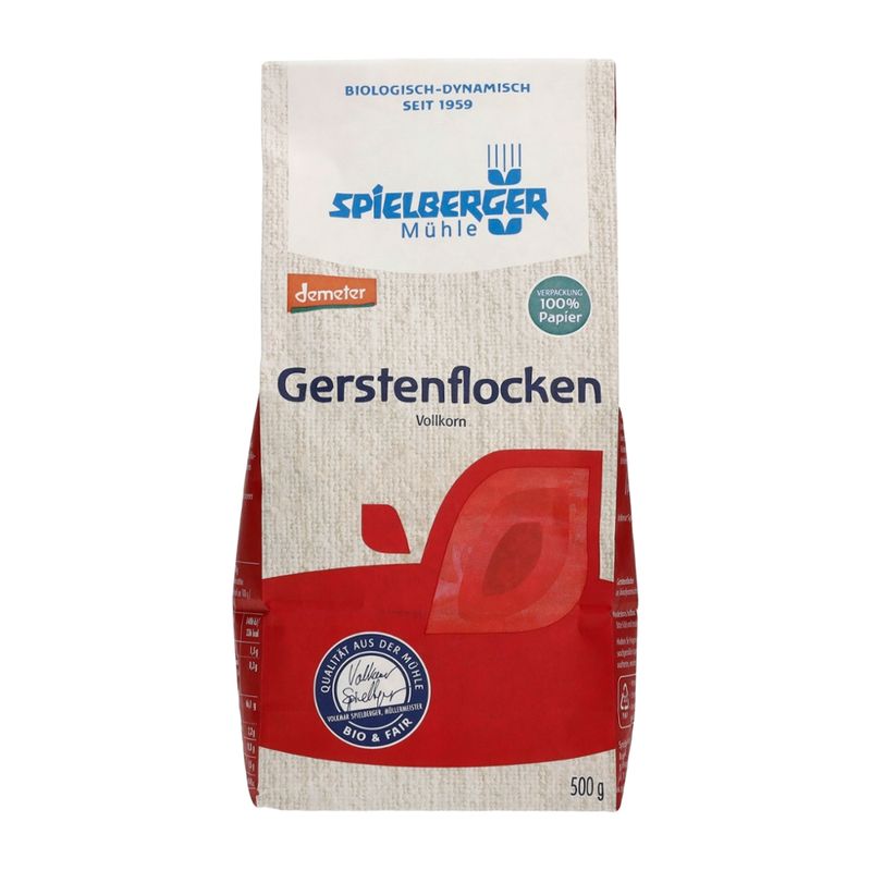 Spielberger Mühle Gerstenflocken, demeter - Produktbild