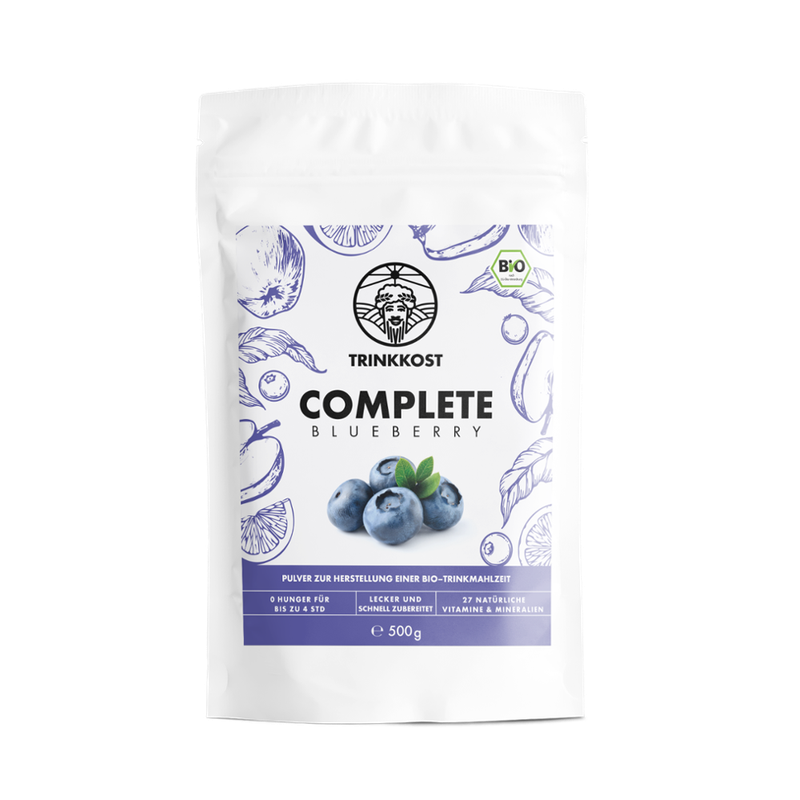 TRINKKOST TRINKKOST BIO COMPLETE Blueberry, 500 g Beutel - Produktbild