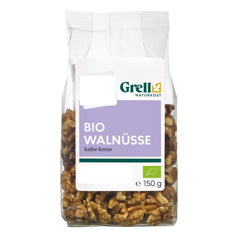 Grell Naturkost Walnüsse halbe Kerne - Produktbild