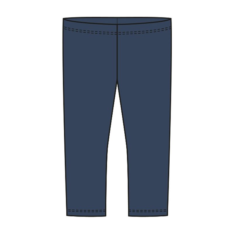 LIVING CRAFTS Kinder-Thermoleggings, D701 navy/blue, 122 - Produktbild