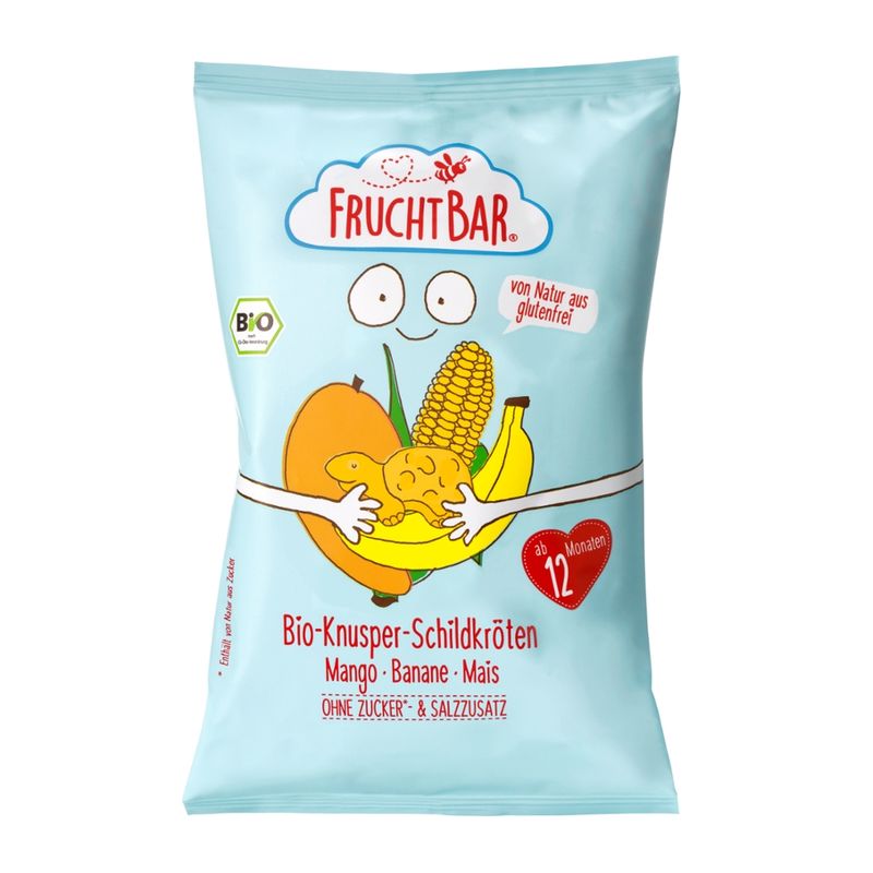 FruchtBar  FruchtBar - Knusper-Schildkröten Mango, Banane, Mais - Produktbild