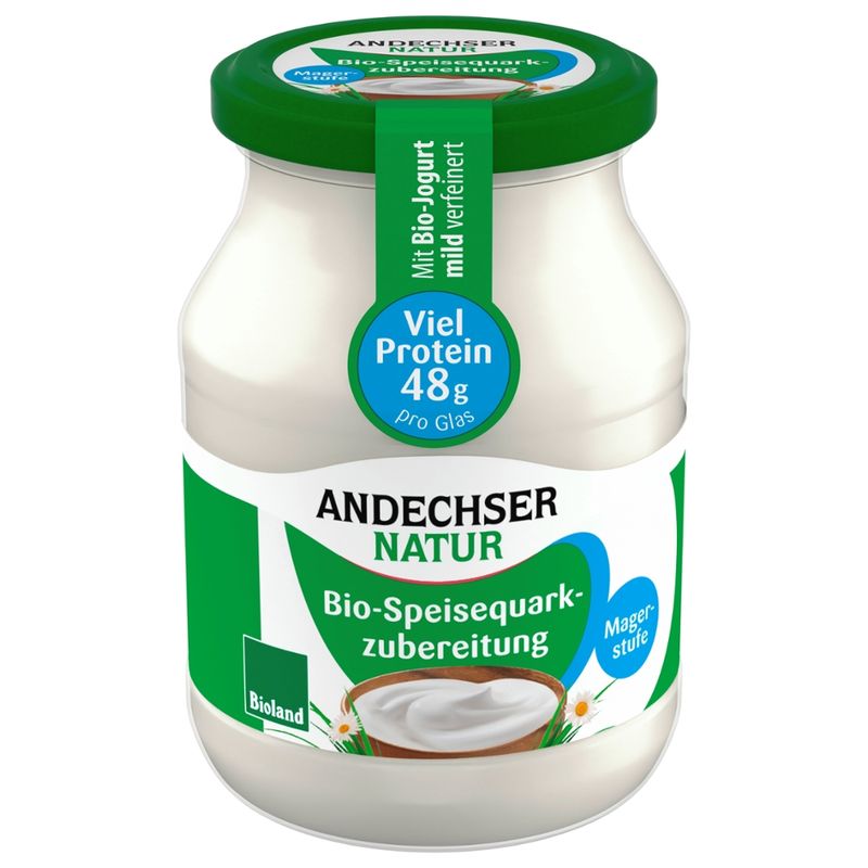 Andechser Natur Bio Speisequarkzubereitung Magerstufe 0% - Produktbild