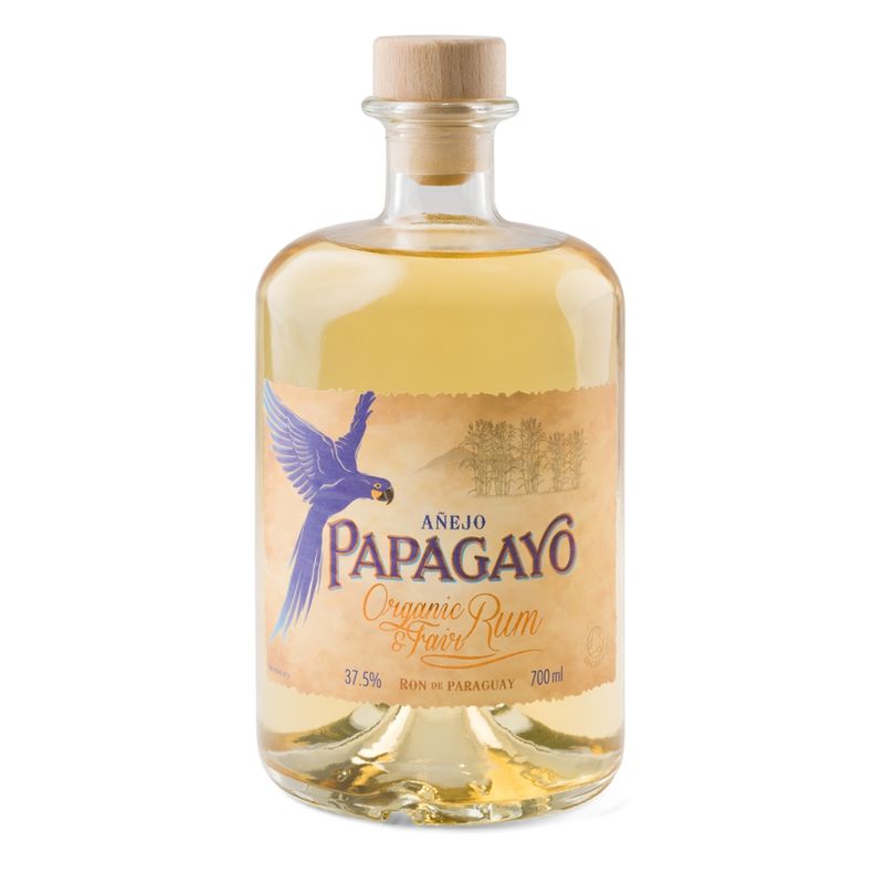 Dwersteg Organic Papagayo Organic Golden Rum 37,5 % - Produktbild