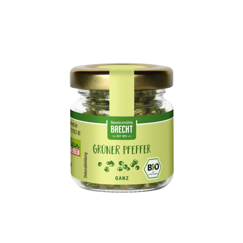 Gewürzmühle Brecht Pfeffer grün ganz - Produktbild