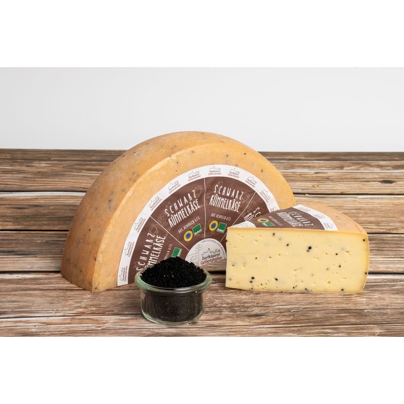 Dorfkäserei Geifertshofen 1/2 Geifertshofener Schwarzkümmelkäse - Produktbild