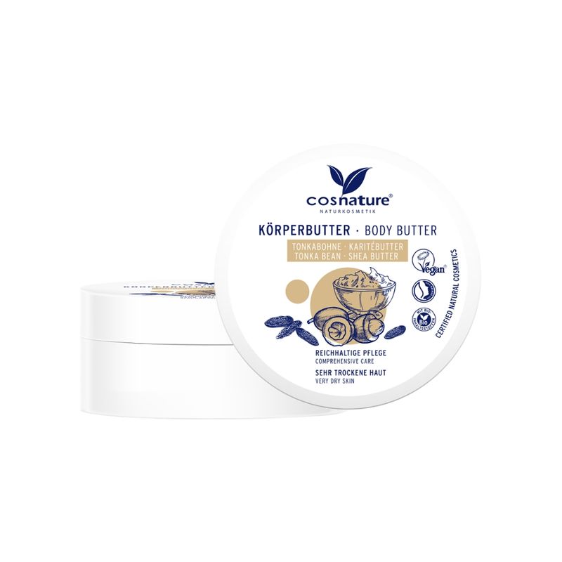 Cosnature  Körperbutter Tonkabohne & Karitébutter 200 ml - Produktbild