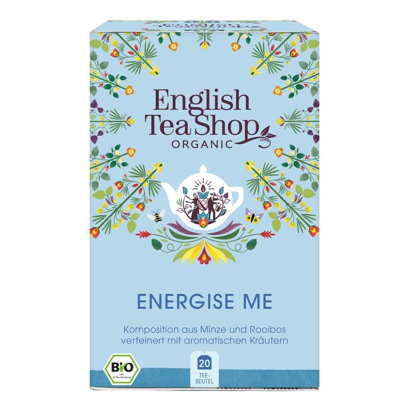English Tea Shop English Tea Shop - Energise Me, BIO Wellness-Tee, 20 Teebeutel - Produktbild