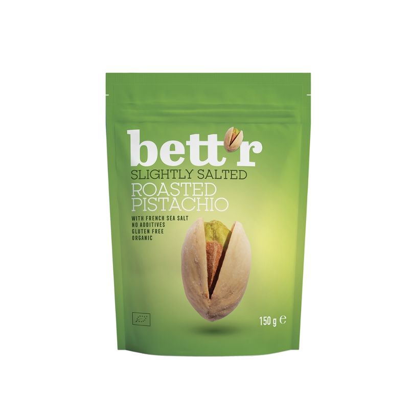Bett'r Roasted salted pistachios 150 g - Produktbild