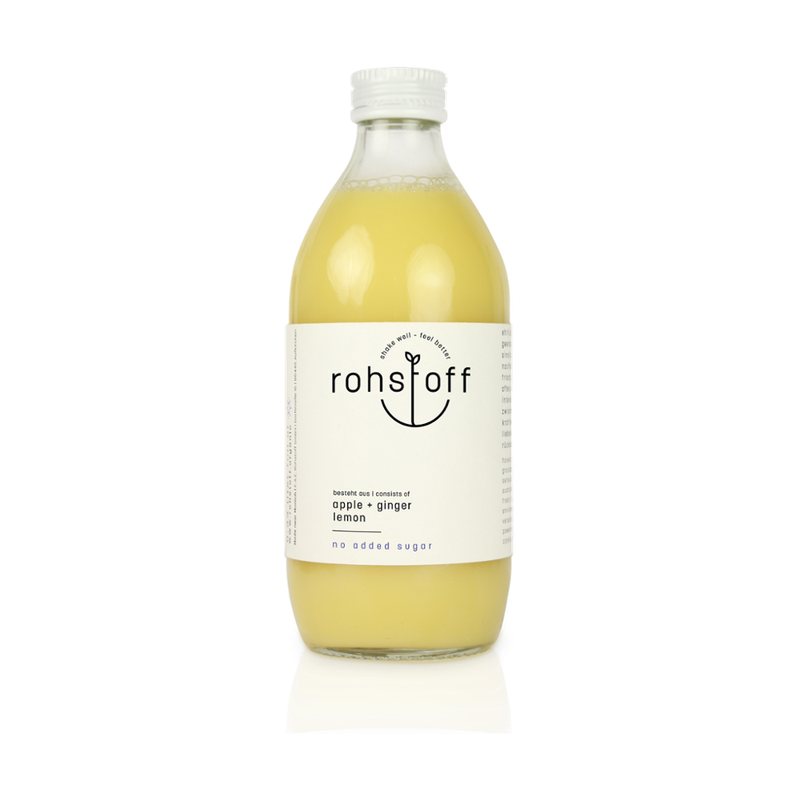 Rohstoff apple+ginger+lemon 0,33 l - Produktbild