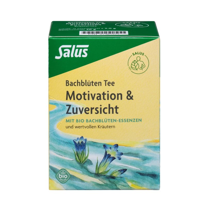 Salus® Bachblüten Tee Motivation & Zuversicht bio 15FB - Produktbild