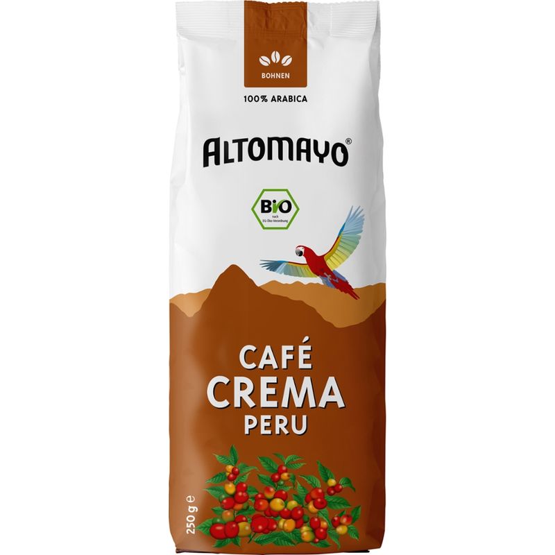 Altomayo Café Crema Peru, Bohnen - Produktbild
