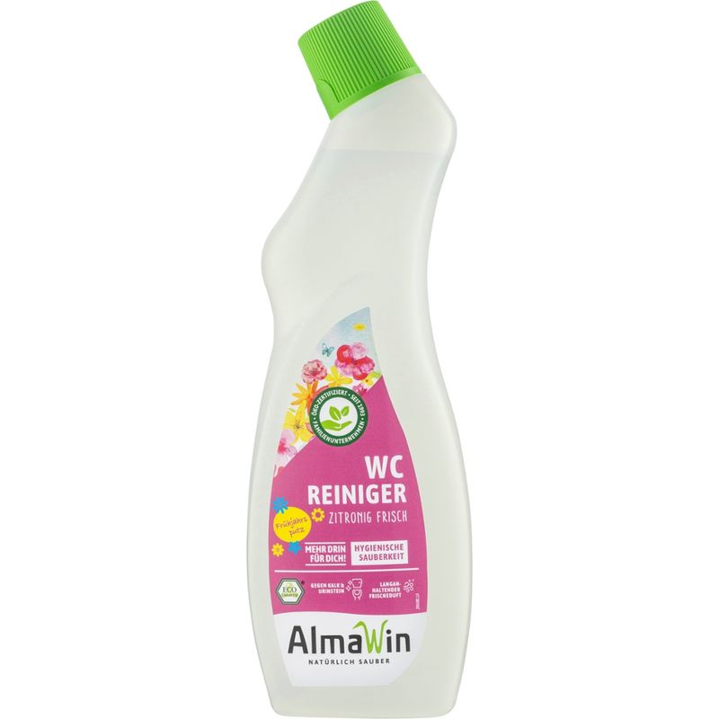 AlmaWin Frühjahrsputz WC Reiniger zitronig frisch - Produktbild
