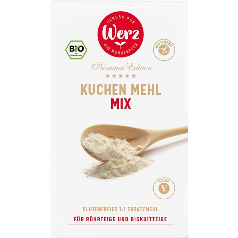 Naturkornmühle Werz Werz Kuchen-Mehl-Mix, glutenfrei, BIO - Produktbild