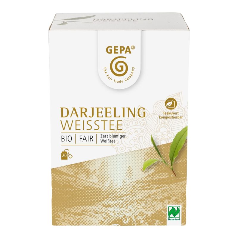 GEPA - The Fair Trade Company Bio Darjeeling Weisstee - Produktbild