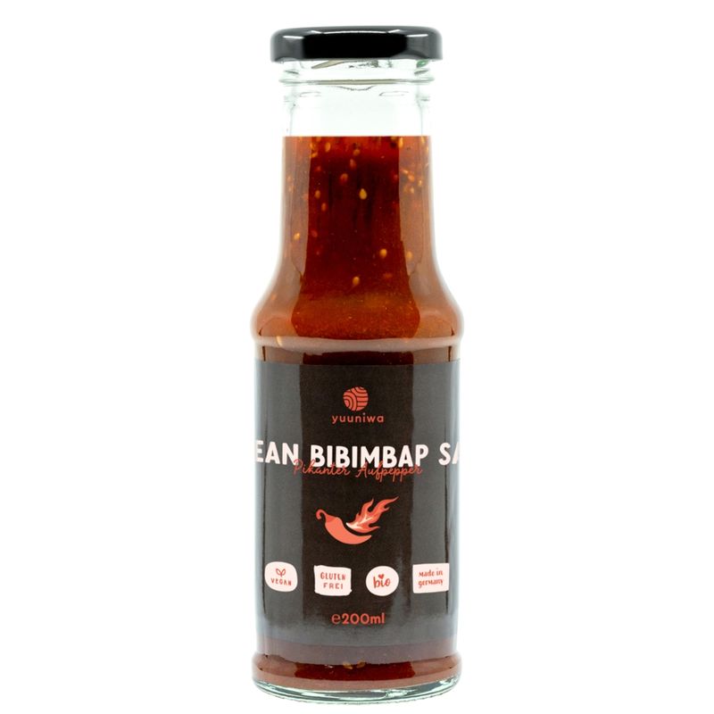 yuuniwa yuuniwa Bio Korean Bibimbap Sauce 200ml - Produktbild