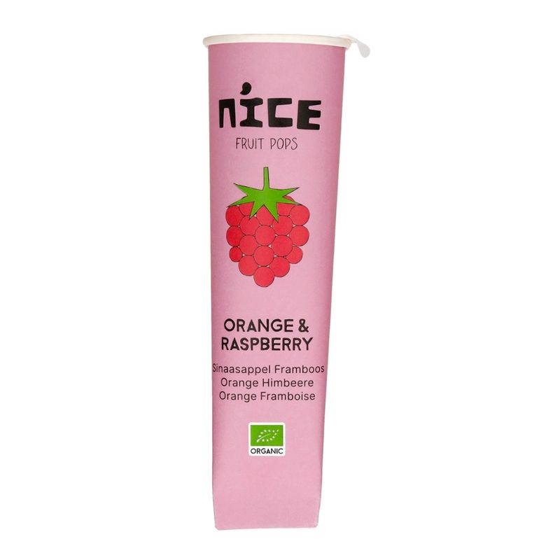 NICE Quetschtüte Orange Himbeere - Produktbild