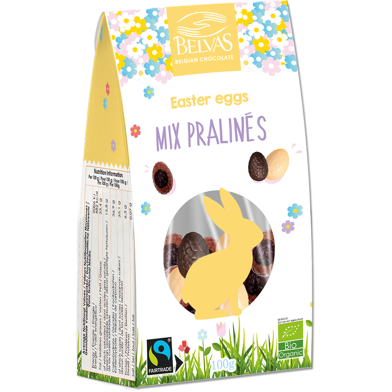 Belvas Belvas Easter Eggs Mix praline 100g - Produktbild