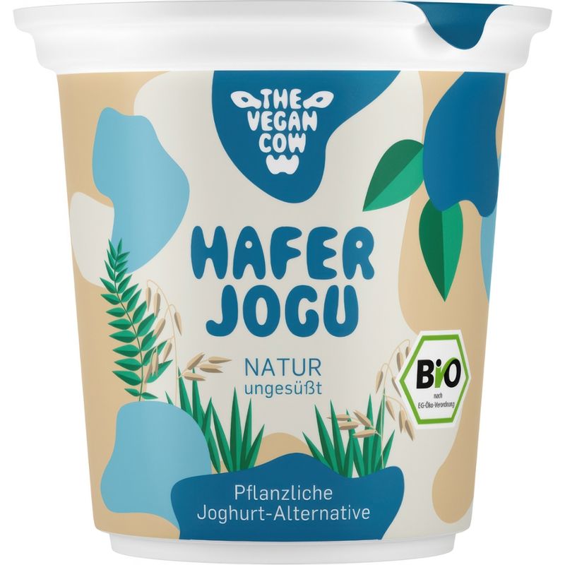THE VEGAN COW Joghurt Alternative Hafer Natur - Produktbild
