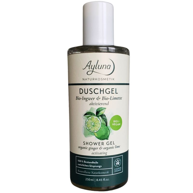Ayluna Duschgel Bio-Ingwer & Bio-Limette aktivierend - Produktbild