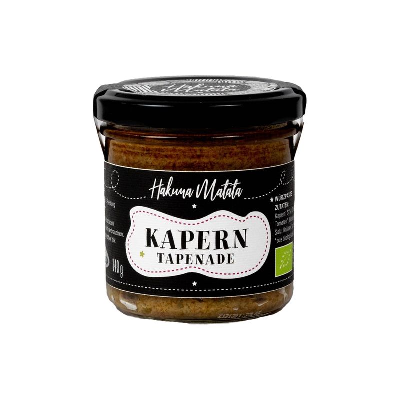 Hakuna Matata  Bio Kapern Tapenade - Produktbild