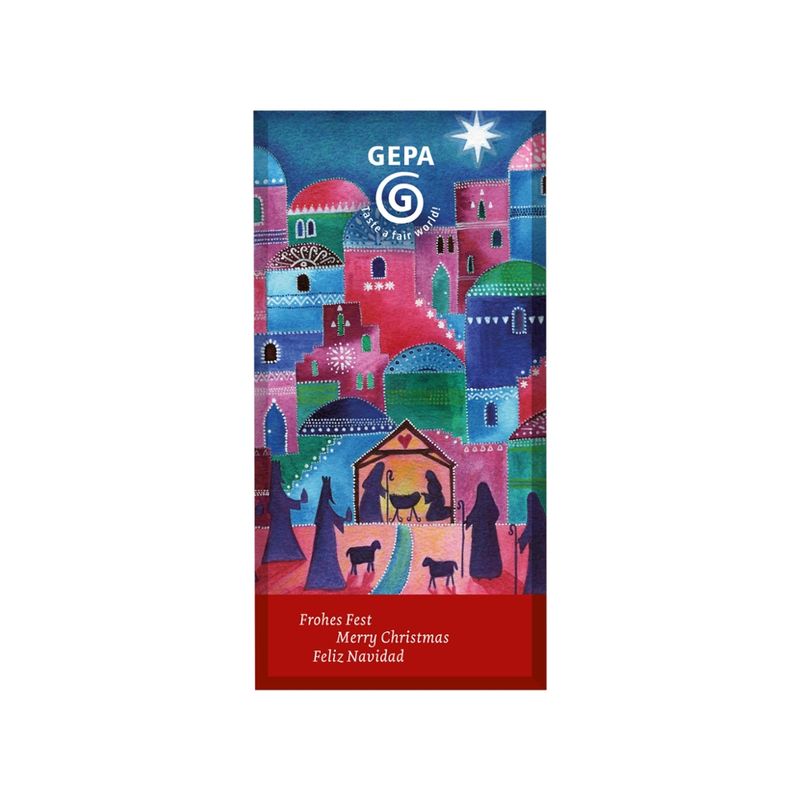 GEPA - The Fair Trade Company Vollmilch Weihnachts-Edition - Produktbild