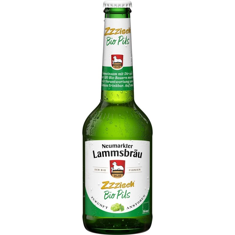 Neumarkter Lammsbräu Neumarkter Lammsbräu Bio Pils Zzzisch 0,33l - Produktbild