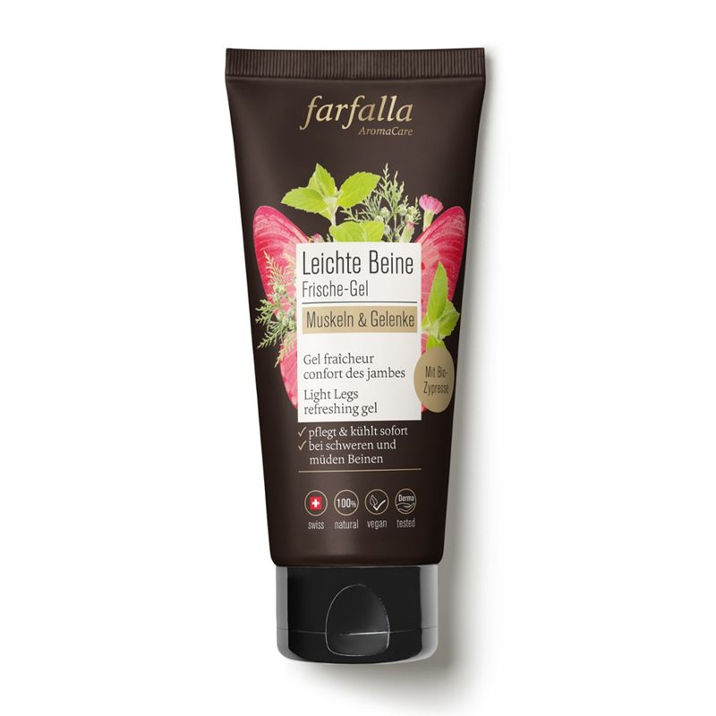farfalla Muskeln & Gelenke, Leichte Beine Frische-Gel, 100ml - Produktbild