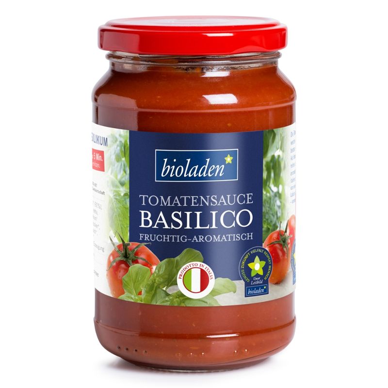 bioladen Tomatensauce Basilico - Produktbild