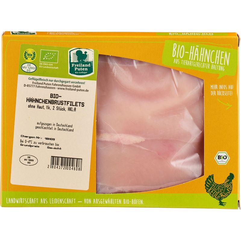 Freiländer Bio Geflügel Hähnchenbrustgulasch, ca. 350 g frisch - Produktbild