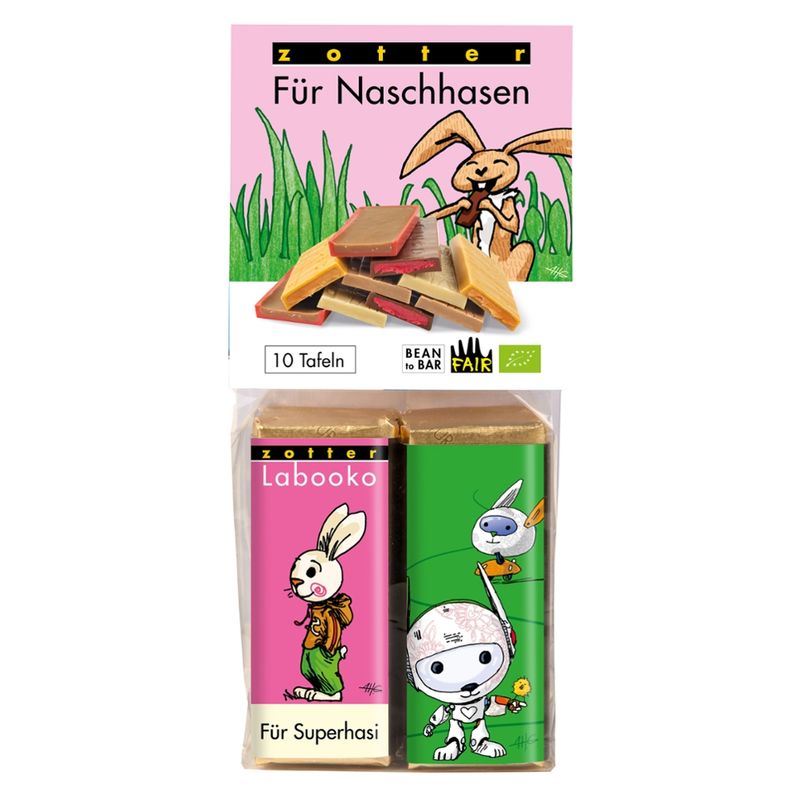 Zotter Schokolade Für Naschhasen - Produktbild