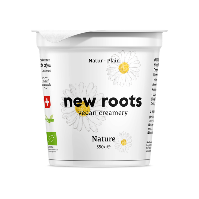 New Roots Pflanzliche Alternative zu Naturjoghurt, aus Cashewkernen - Produktbild