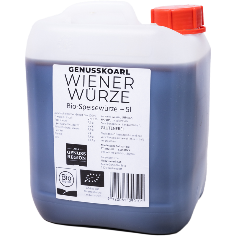 Genusskoarl WienerWürze - Bio Lupinen Würzsauce - Produktbild