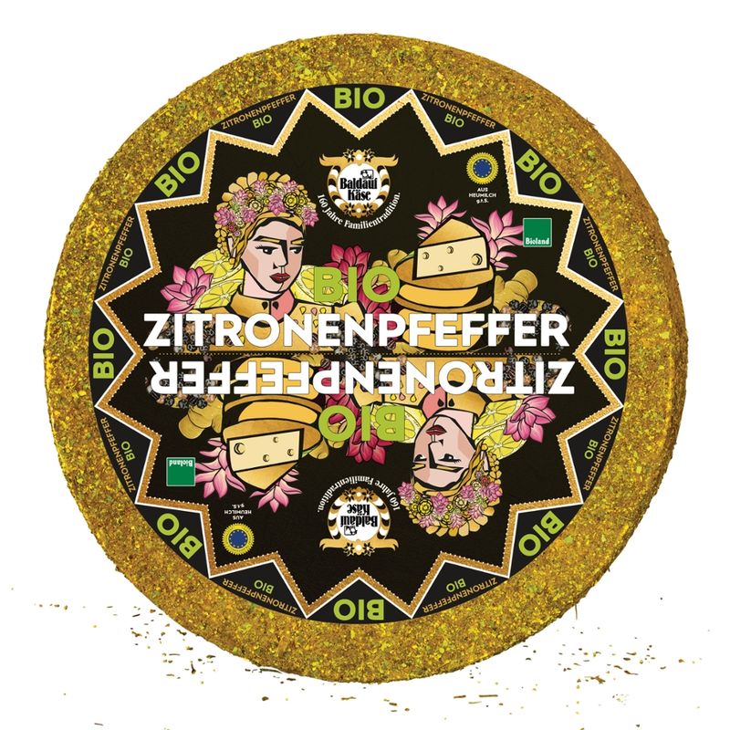 Baldauf Käse Baldauf Bio Zitronenpfeffer - Produktbild